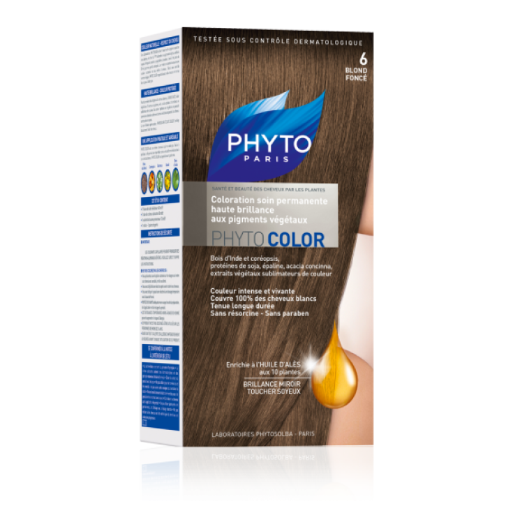 Phyto Phytocolor Colorazione Permanente Colore 6 Biondo Scuro 