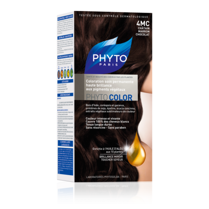 Phyto Phytocolor Colorazione Permanente Colore 4MC Castano Marrone Cioccolato