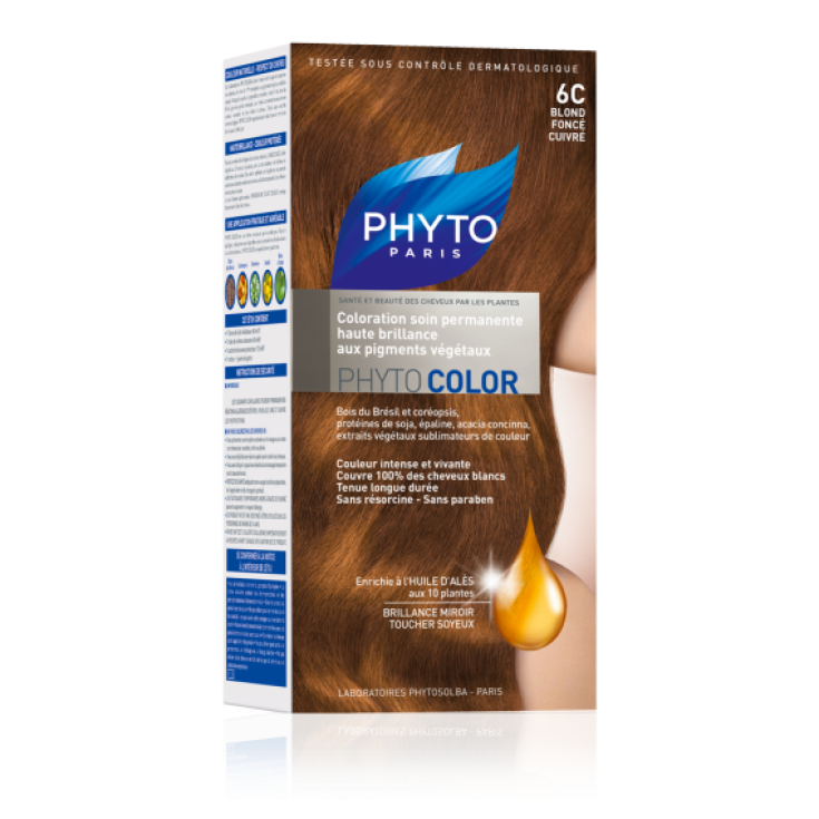 Phyto Phytocolor Colorazione Permanente Colore 6 Biondo Scuro Ramato