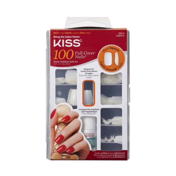 100 Full-Cover Nails Kiss 1 Kit