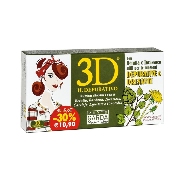 3D IL DEPURATIVO Phyto Garda 30 Compresse