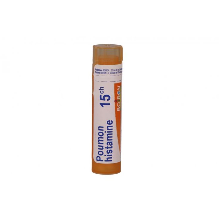 Laboratoires Boiron Poumon Histamine 15ch Rimedio Omeopatico In Granuli