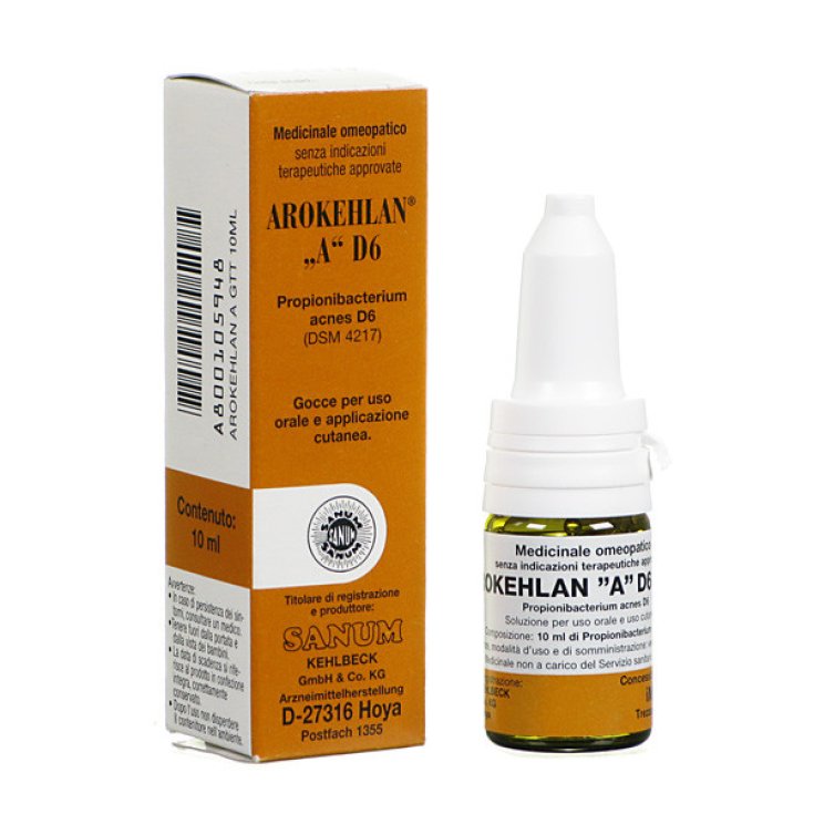 Sanum Arokehlan A D6 Medicianle Omeopatico Gocce 10ml