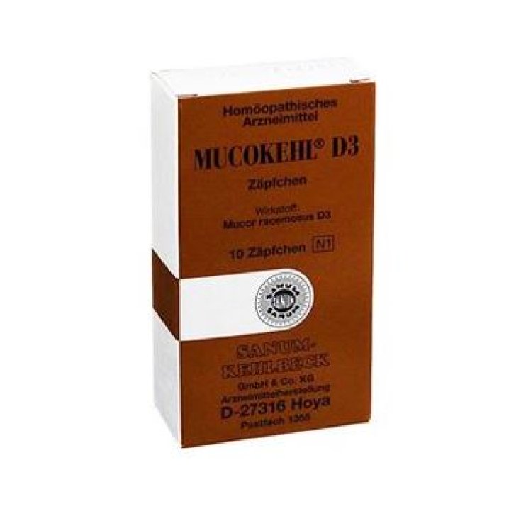 Sanum Mucokehl D3 Medicinale Omeopatico 10 Supposte