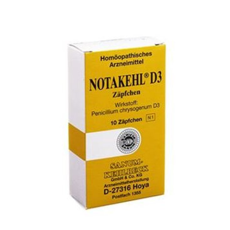 Sanum Notakehl D3 Medicinale Omeopatico 10 Supposte