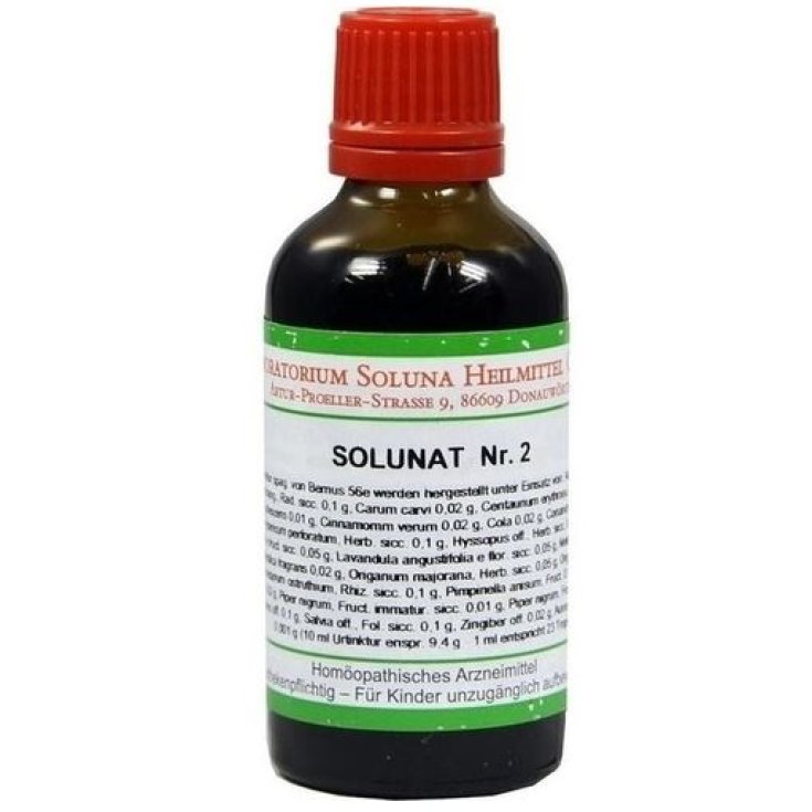 Solunat 2 Gocce 50ml Medicinale Omeopatico