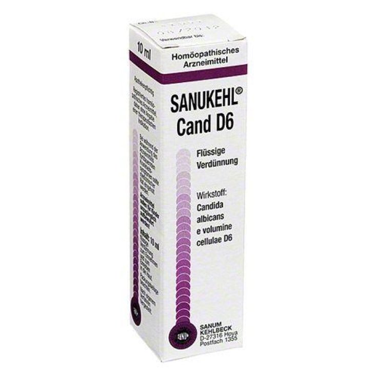 Sanum Sanukehl Cand D6 Gocce Omeopatiche 10ml