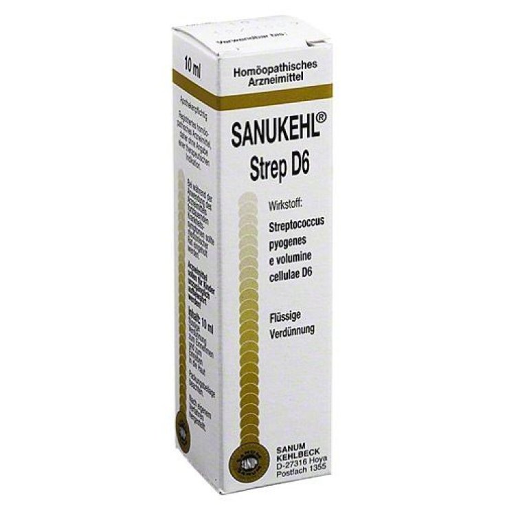 Sanukehl Strep D6 Gocce Medicinale Omeopatico 10ml