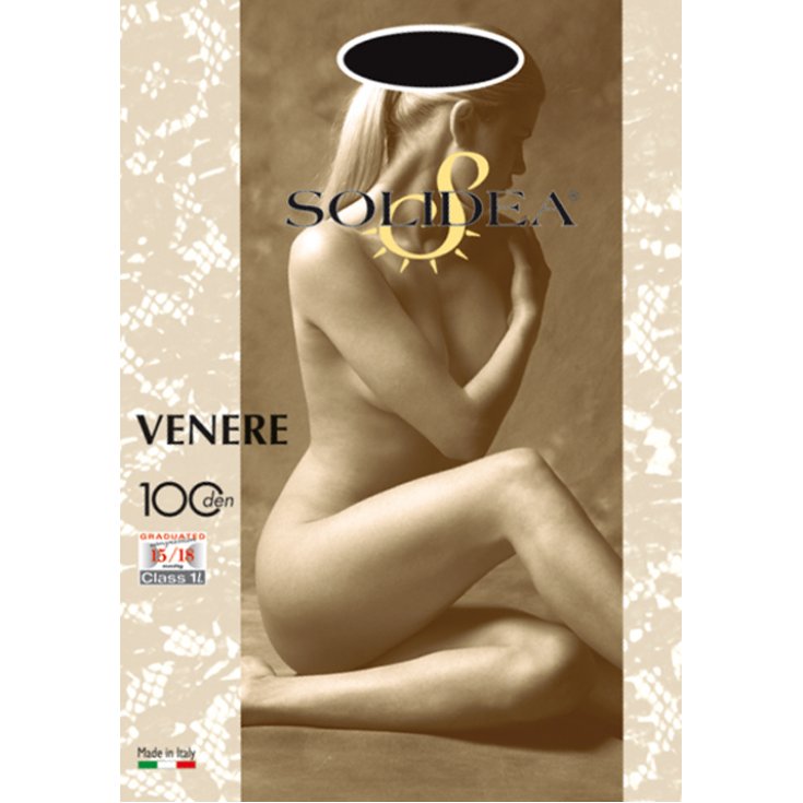 Solidea Venere 100 Collant Nudo Colore Sabbia Taglia 4