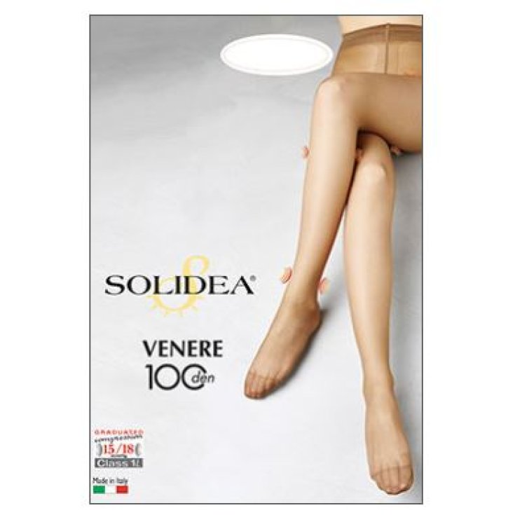 Solidea Venere 100 Collant Nudo Colore Blu Scuro Taglia 3