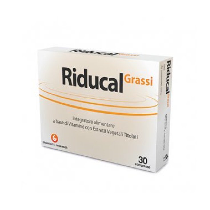 Chemist's Reserch Riducal Grassi 30 Compresse