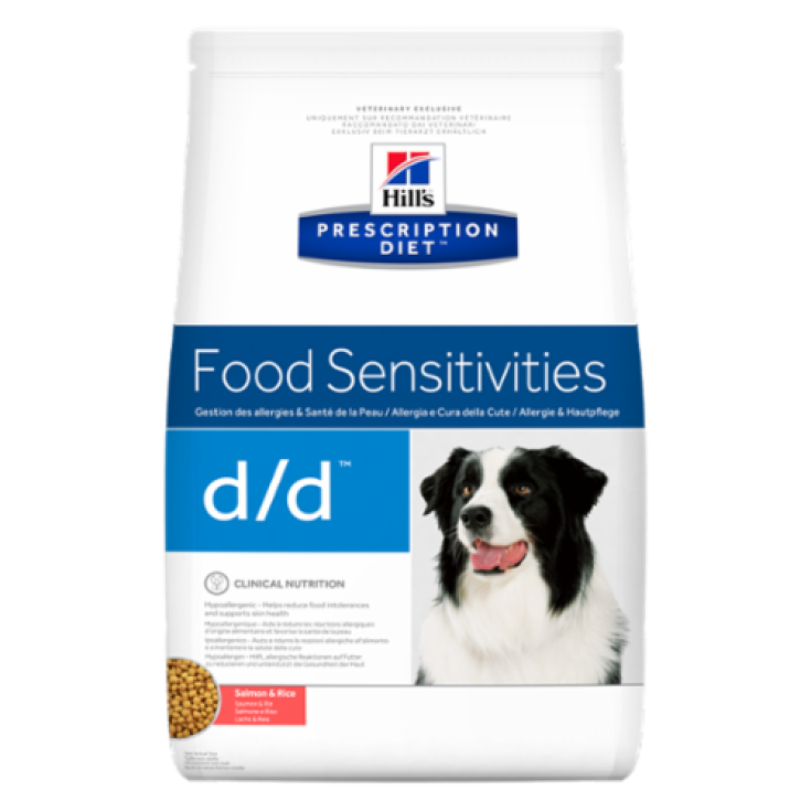 Hill's Prescription Diet Canine d/d Food Sensitivities con Riso E Salmone 2kg
