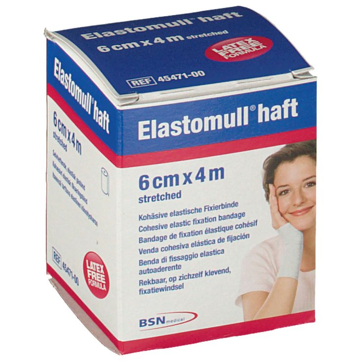 BSN Benda Elastica Elastomull Haft 6x4