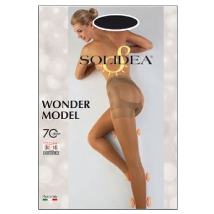 Solidea Wonder Model 70 Collant Sheer Colore Sabbia Taglia 1