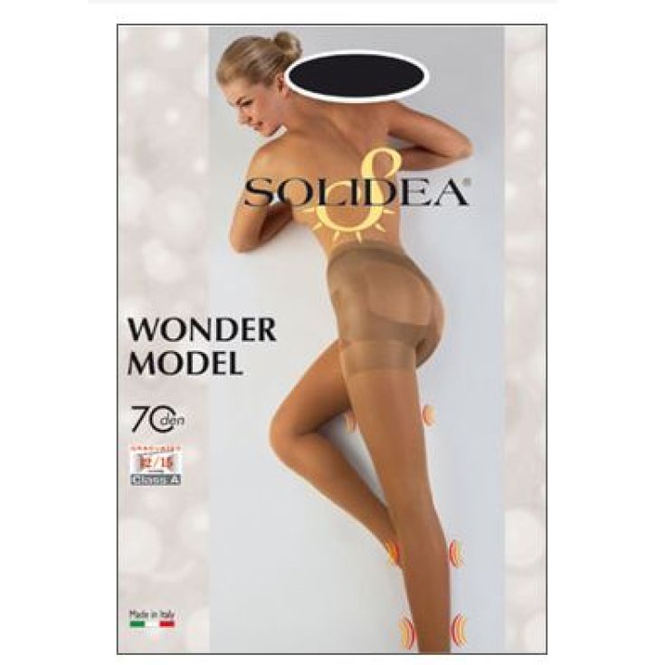 Solidea Wonder Model 70 Collant Sheer Colore Nero Taglia 1