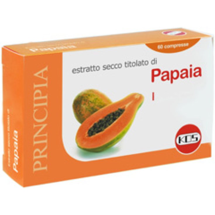 Kos Papaia Estratto Secco Integratore Alimentare 60 Compresse 24g