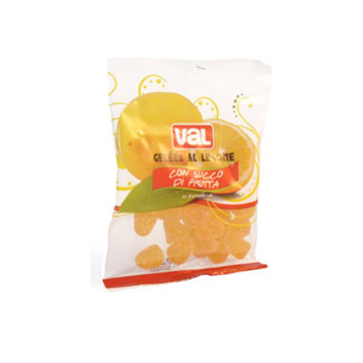 Val Gelees Caramelle Gommose Al Limone 100g