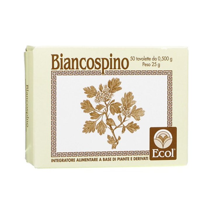 Ecol Biancospino Integratore Alimentare 50 Tavolette 0,5g