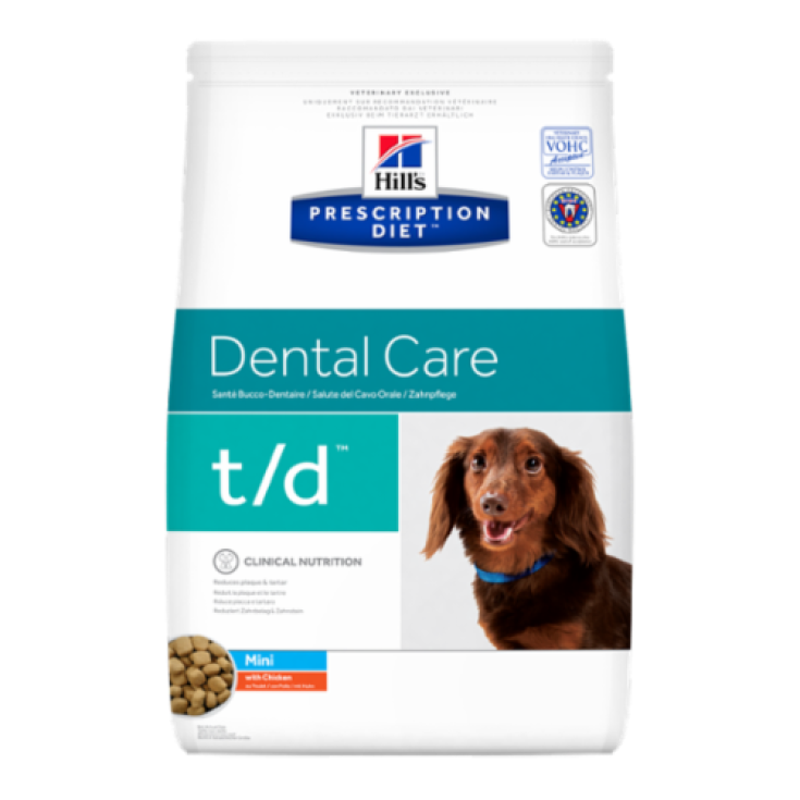 Hill's Prescription Diet Canine t/d Dental Care Taglia Mini 3kg