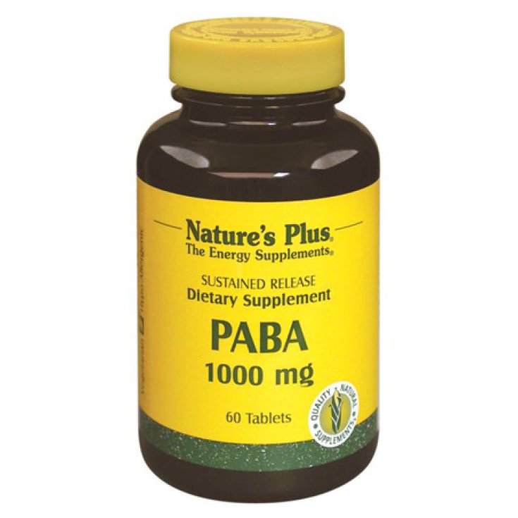 Nature's Plus Paba 1000 Mg Integratore Alimentare 60 Tavolette