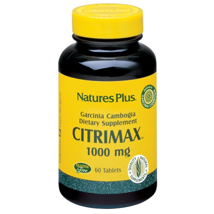Natures Plus Citrimax Garcinia Cambogia 1000g Integratore Alimentare 60 Compresse
