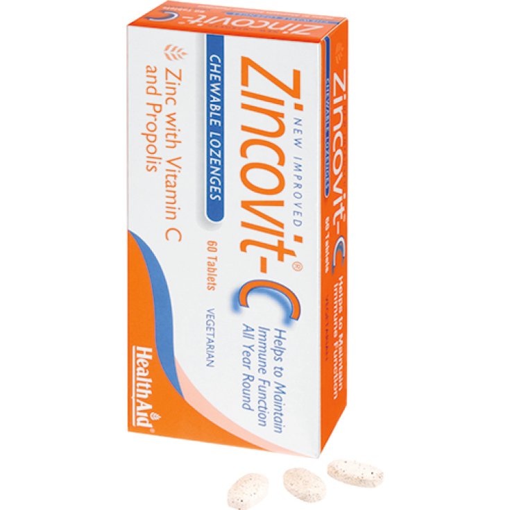 Health Aid Zincovit C 60 Comp