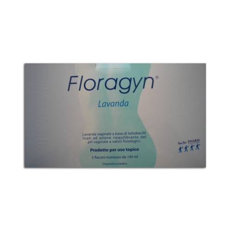 Floragyn Lavanda Vaginale 5 Flaconi Da 140ml