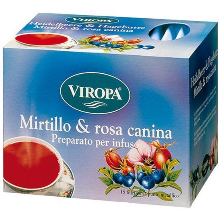 Viropa Mirtillo/Rosa Canina Infuso 15 Bustine