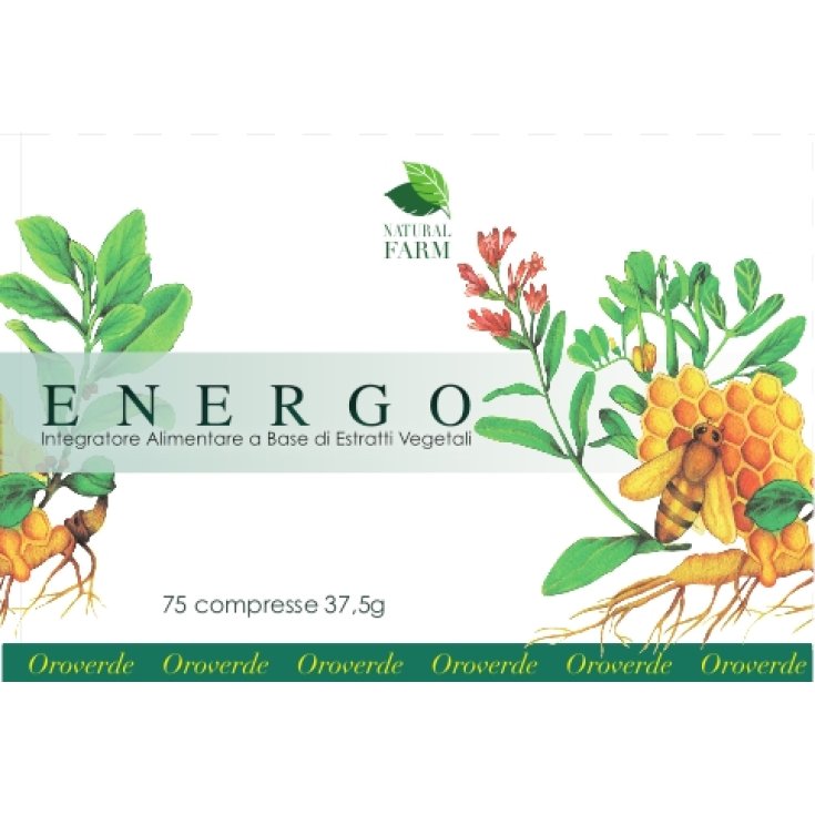 Natural Farm Energo Integratore Alimentare 75 Compresse