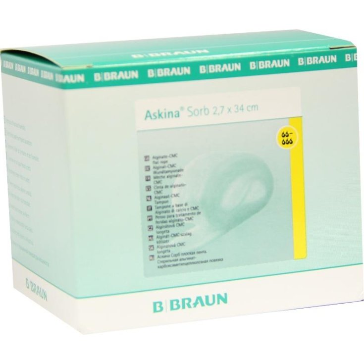 Braun Askina Sorb Medicazione 2,7x34cm 10 Pezzi