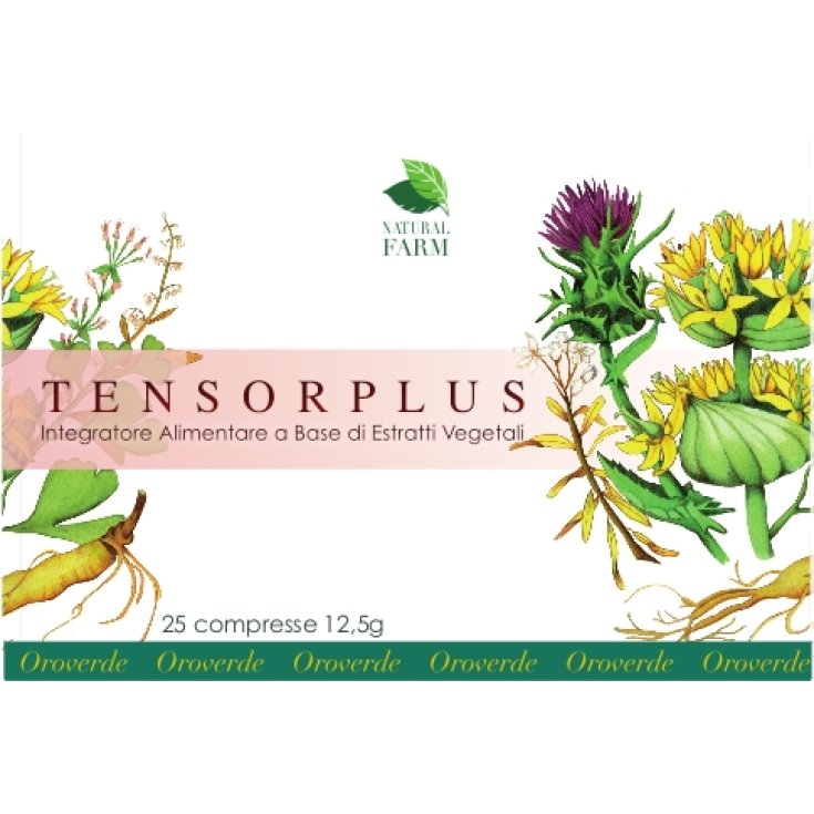 Natural Farm Tensorplus Integratore Alimentare 50 Compresse