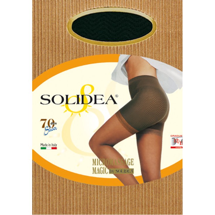 Solidea Magic 70 Collant Anticellulite Color Sabbia Taglia 4