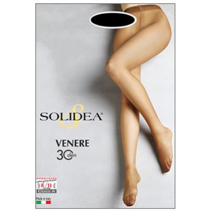 Solidea Venere 30 Collant Nudo Colore Blu Scuro Taglia 1