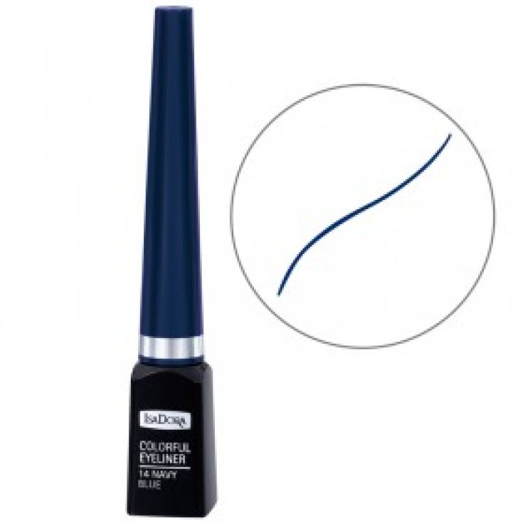 Isadora Colorful Eyeliner 14 Navy Blue