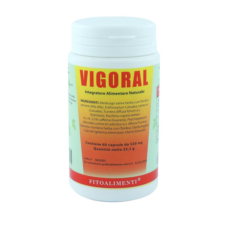 Euronatur Vigoral Integratore Alimentare 60 Capsule