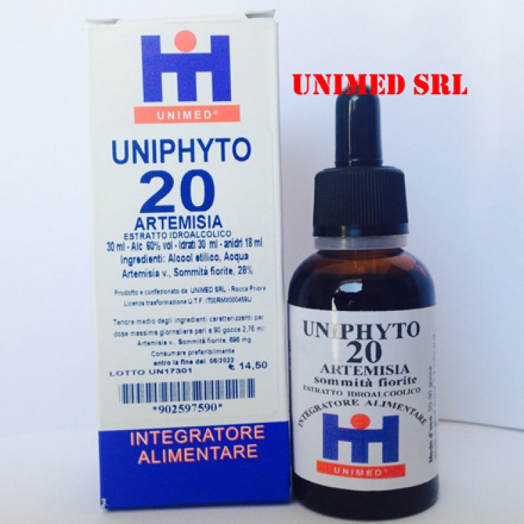 Uniphyto 20 Artemisia Absintium Integratore Alimetnare 30ml