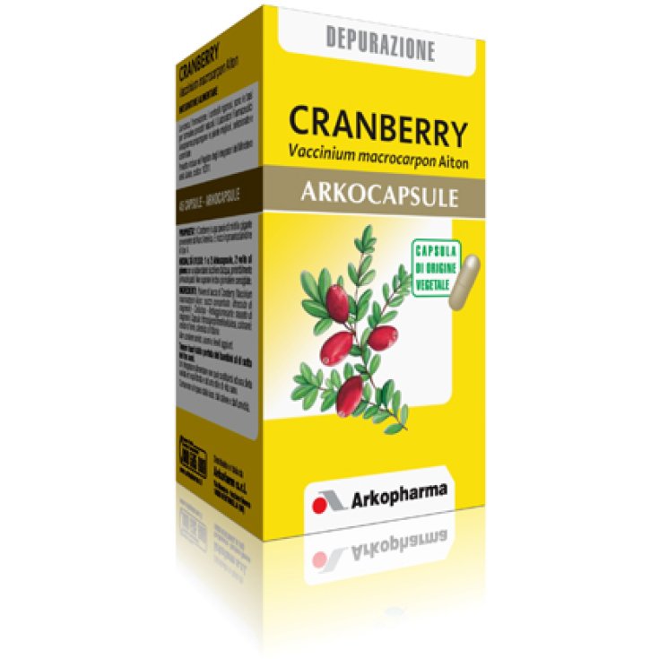 Arkopharma Cranberry Arkocapsule Integratore Alimentare 45 Capsule