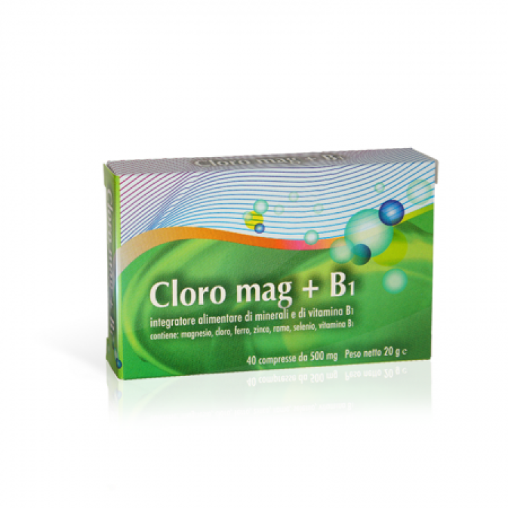 Aurora Srl Cloro Mag + B1 Integratore Alimentare 40 Compresse
