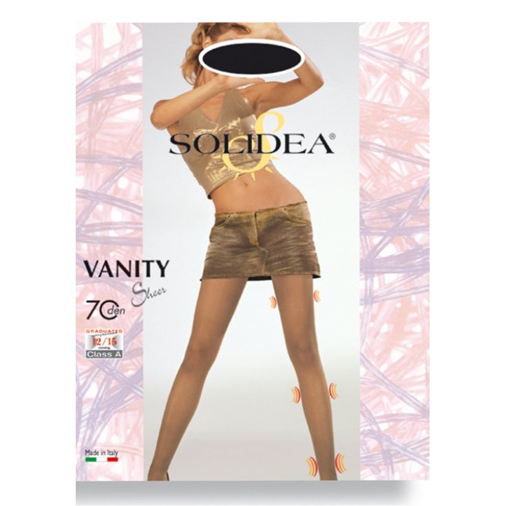 Solidea Vanity 70 Den Sheer Collant Taglia 4L
