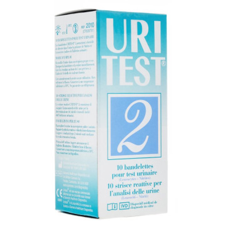 Uritest Test Urinario 2 Confezioni 10 Strisce