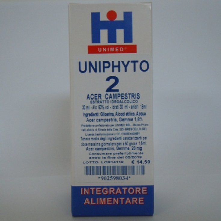 Unimed Uniphyto 122 Hedera Helix Integratore Alimentare 30ml