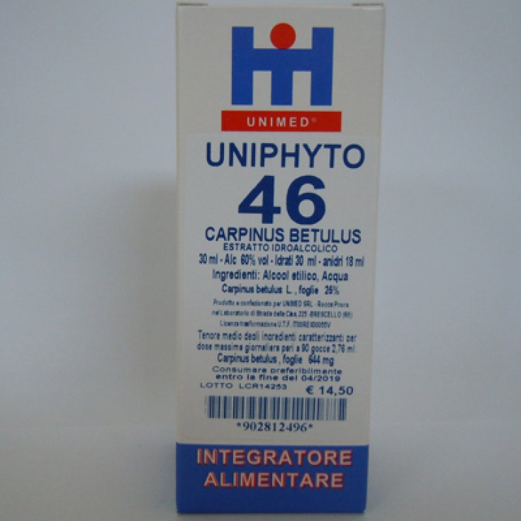 Uniphyto 46 Carpinus Betulus Integratore Alimentare 30ml