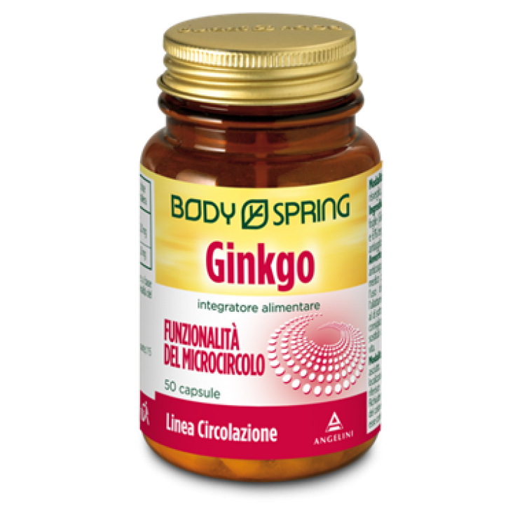 Body Spring Ginkgo Integratore Alimentare 50 Capsule