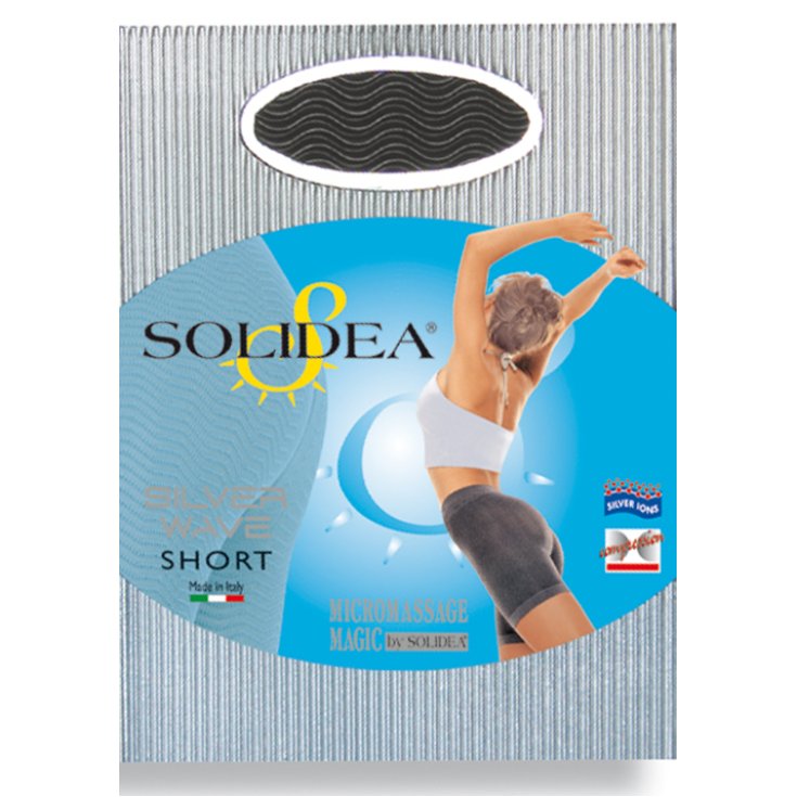 Solidea Silver Wave Short Collant Colore Nero Taglia Xl