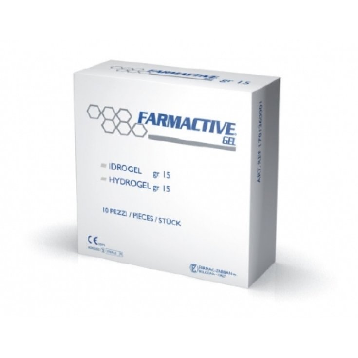 Farmac-Zabban Farmactive Gel Idrogel 15g 10 Medicazioni