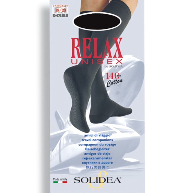 Solidea Relax 140 Calzini Maschili Colore Nero Taglia S