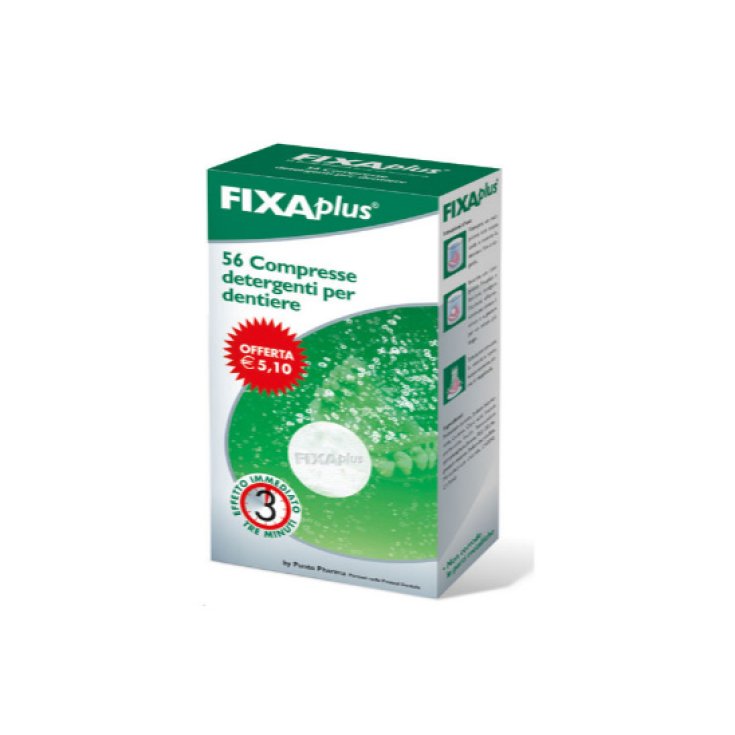 DuLàc Fixaplus Compresse Detergenti Per Dentiere 56 Compresse