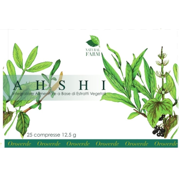 Natural Farm Ahshi Integratore Alimentare 25 Compresse
