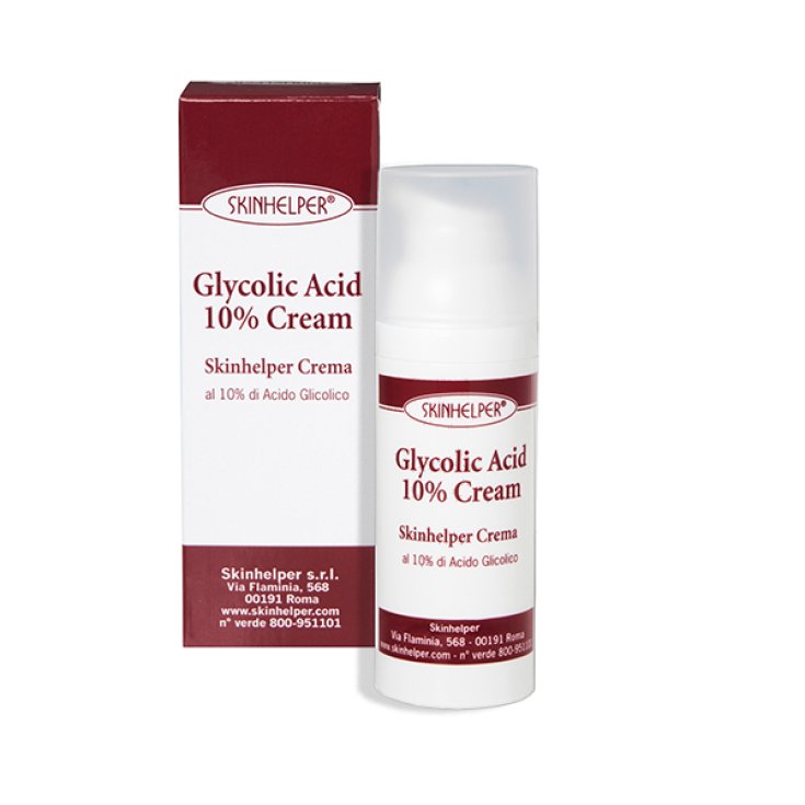Skinhelper Crema Viso 10% Acido Glicolico 50ml