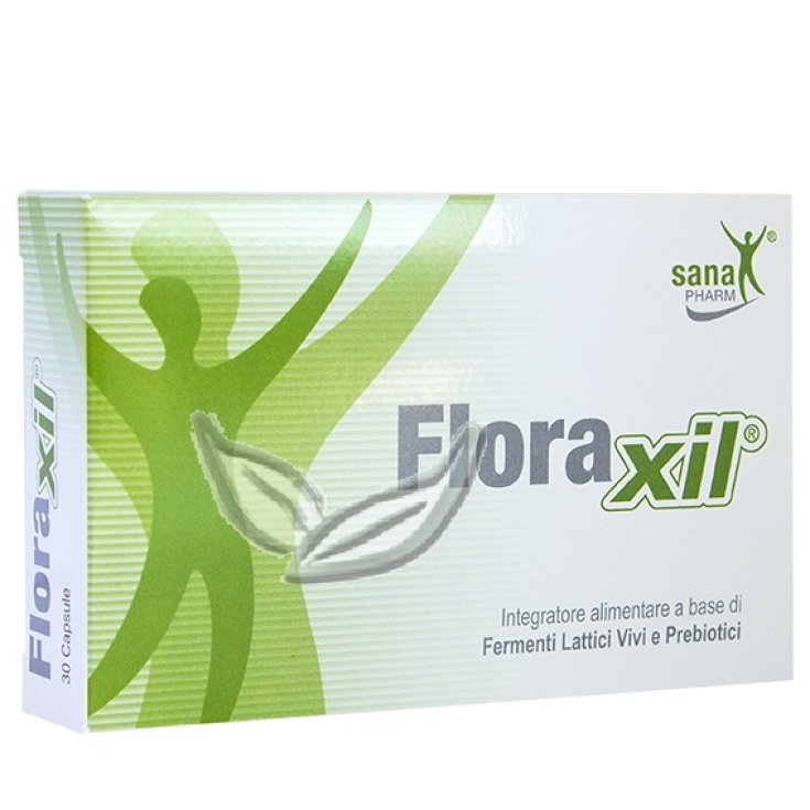 SanaPharm FloraXil®  Integratore Alimentare 30 Capsule